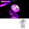 Автомобильный USB Светодиодный Атмосферный Свет RGB Подсветка Салона Мини Декоративные Ночники Для Автомобиля Подсветка Салона Компьютерный Свет Plug Play