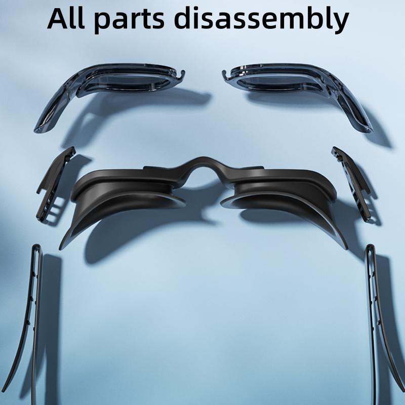 Унисекс Профессиональные очки для плавания для соревнований, Защита от запотевания и Водонепроницаемые очки для плавания для взрослых