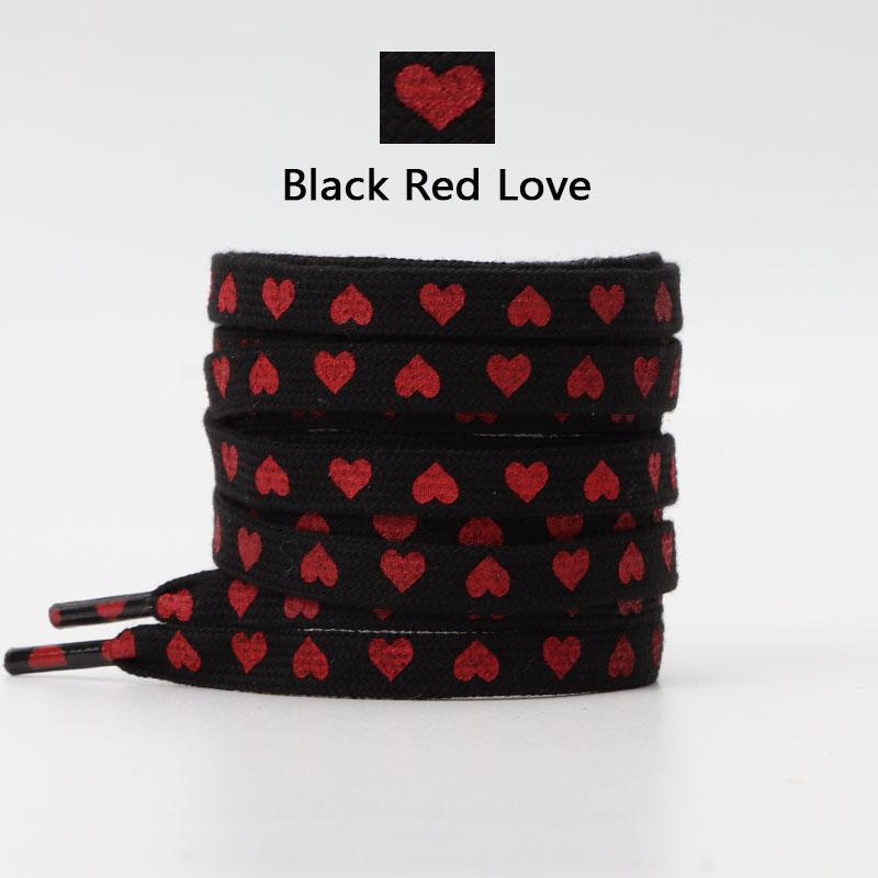 Плоские шнурки для кроссовок Шнурки для обуви с сердечками и любовью Цветы Маленькие ромашки Сакура Шнурки для обуви Высокие холщовые шнурки для обуви