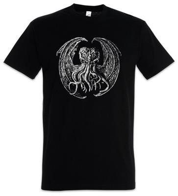 Мужская футболка Cthulhu IX Звонок Ужаса Аркхэм H. P. Лавкрафт Мискатоник Р'ЛЬЕХ