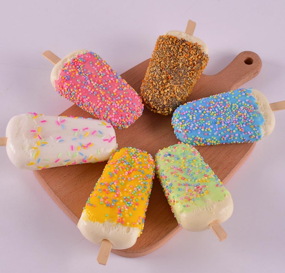 Speed Mao Delicious Ice Cream Food Set of 6 Samples,