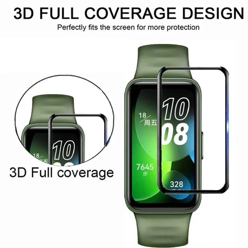 1-5 шт. Для Huawei Band 11 Pro 3D Полностью изогнутый Защитный экран для умных часов Браслет для Huawei Band 11 10 9 8 7 Защитная пленка
