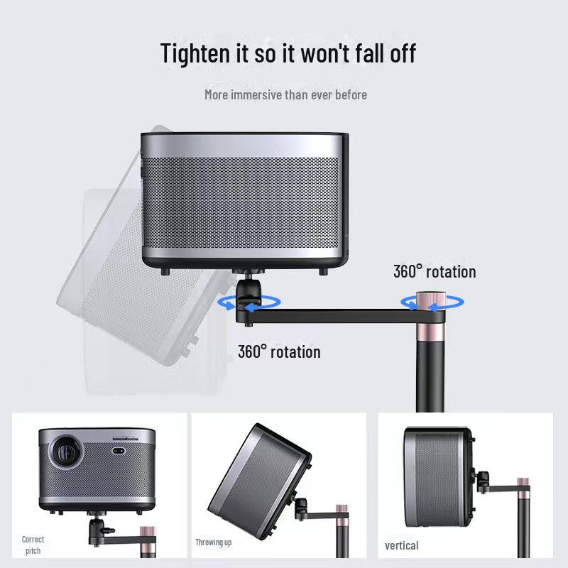 Yanniu Adjustable Floor & Desktop Projector Mount for Various Models