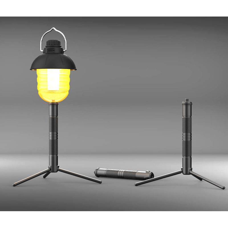 Алюминиевая стойка для фонаря, шест для кемпинговой лампы, складной держатель для поддержки света, кронштейн для лампы, штатив для камеры/телефона для