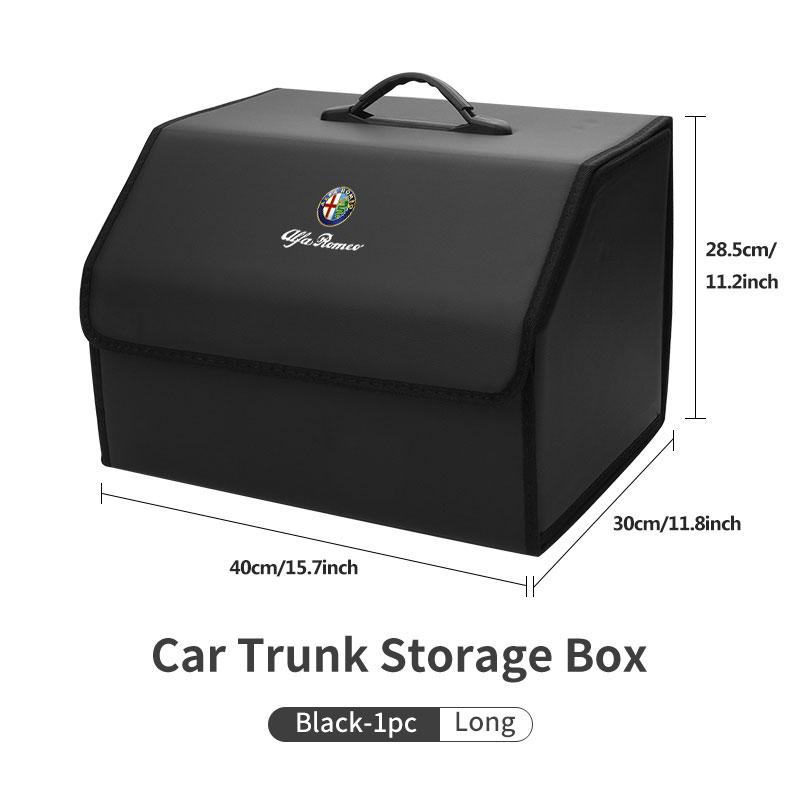 phngj8 2026 Hot Alfa Romeo Car Folding Trunk Organizer Bag Large Capacity Multiues Tools Tidying Storage Box For Alfa Romeo Giulietta 9