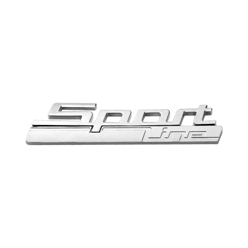 3D ABS Sport Luxury Line Logo Fender Emblem Badge Sticker Decal for BMW F10 G30 E46 E39 E36 E90 F30 F20 E60 Car Acessories af2