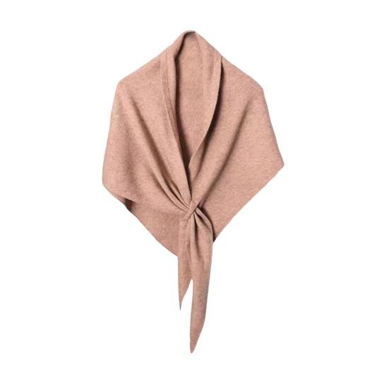 Women Knitted Shawl Wrap Striped Print Cardigan Cape Wool Cashmere Scarf Comfortable Ladies Accessory