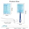 22pcs Disposable Dust Magnet Dusters Set, Fluffy Dusters with 1 Long Handle + 1 Short Handle+ 20 Duster Refills