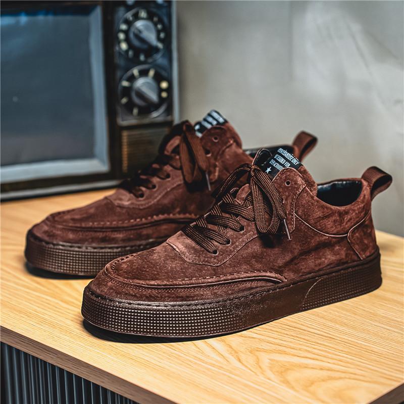 2024 осень новые мужские низкие кеды на шнуровке, модные повседневные туфли на платформе, универсальные модные мужские спортивные кеды для скейтборда