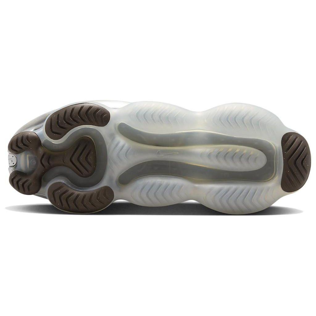 Nike Женские кроссовки Air Max Scorpion Flyknit Gaiter кремовые бледно-серые металлик-серебристые FD4612-001