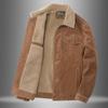 Corduroy Jacket Men 'S Autumn And Winter Loose Wild Plus Velvet Suit Jacket Men 'S Business Casual Suits