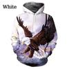 US Eagle Graphic Hoodie Men Clothing 3D Bald Eagle Printing Hoodies Women Pullovers Harajuku Fashion Y2k Tops Hoody Sweatshirts
