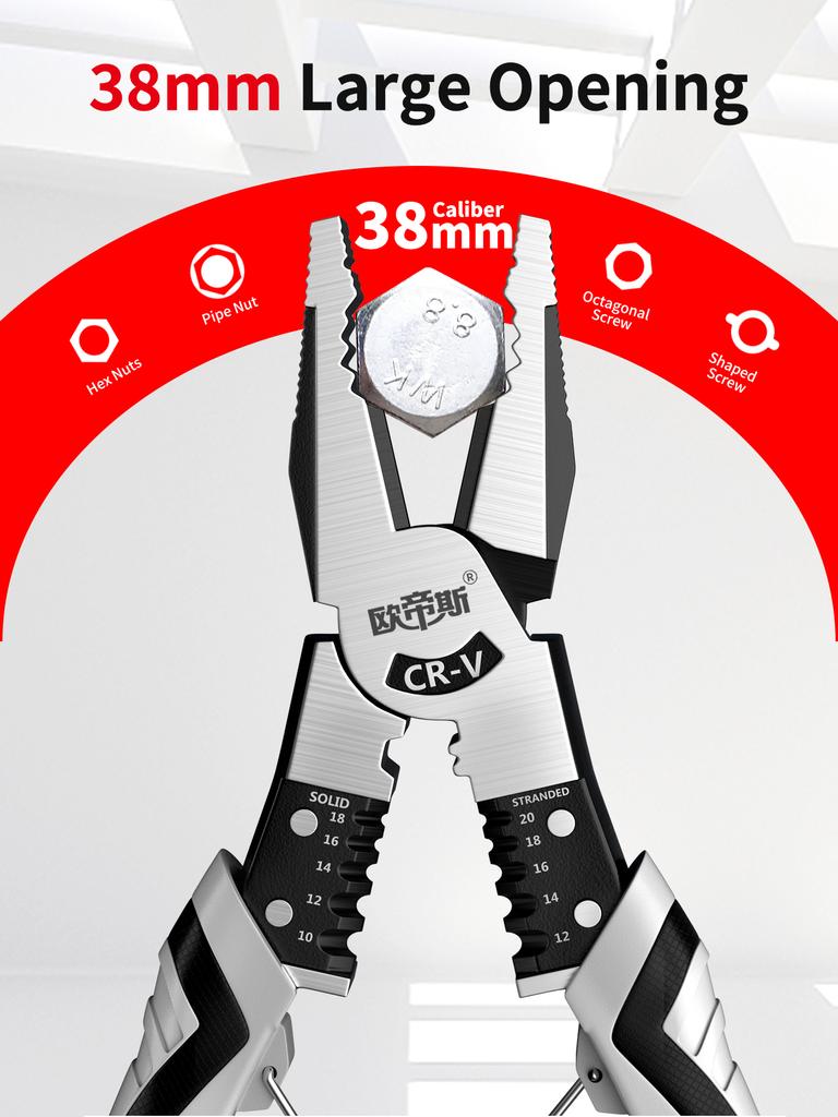 Плоскогубцы для обжима проводов, многофункциональные кусачки для зачистки проводов, наборы щипцов-щипцов для электриков с диагональными игольчатыми носами