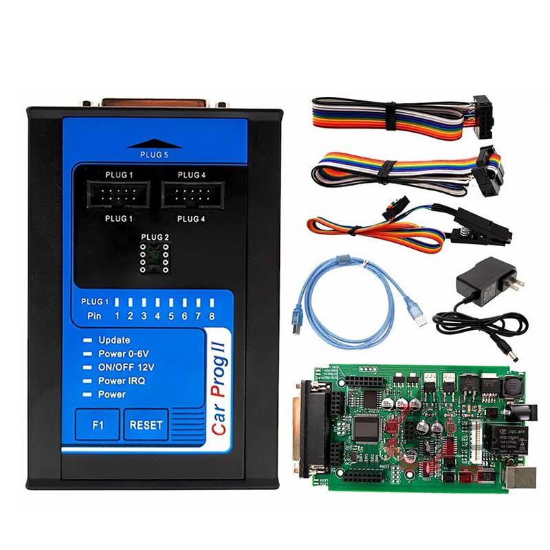 Carprog 2 OBD2 Программатор CarProg2 Сброс Airbag SRS Данные о столкновении Immo Off Приборная панель двигателя Чтение Сохранение Carprog II Инструменты для ЭБУ
