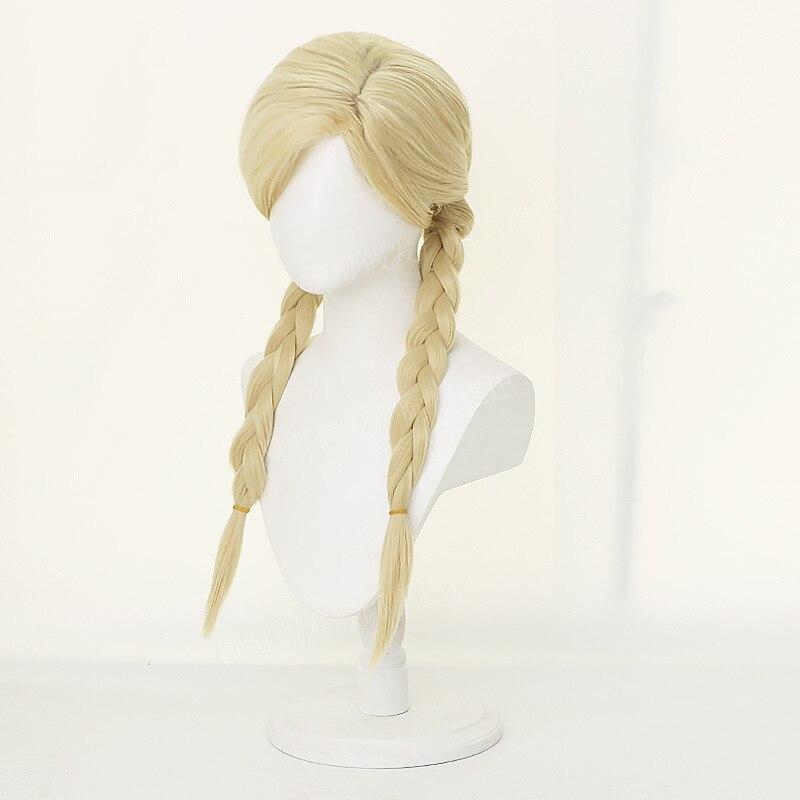 Аниме Токио Мстители Haitani Rindo Косплэй парик Tenjiku Rokuhara Tandai 68 см двойная коса для женщин и девочек