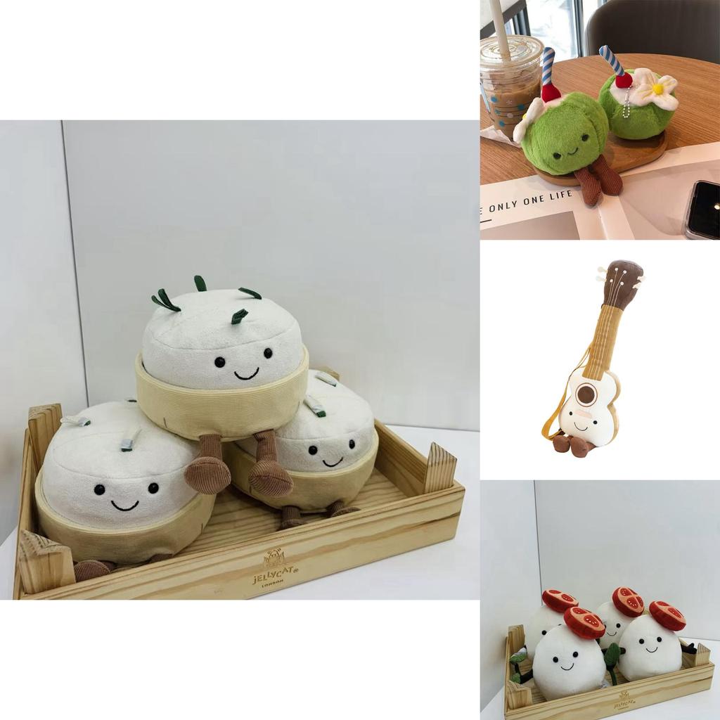 Jc Amuseables Плюшевые игрушки Моцарелла с набивкой из ПП хлопка для подарка девочкам