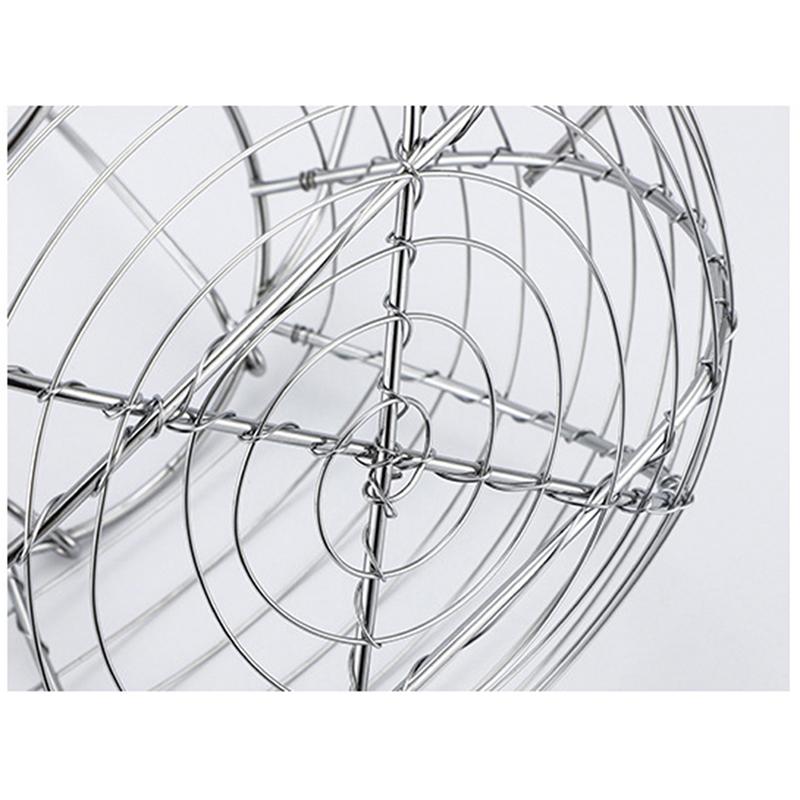 Форма курицы цыпленка хранения корзин для яиц металла провода винтажная деревенская с ручкой