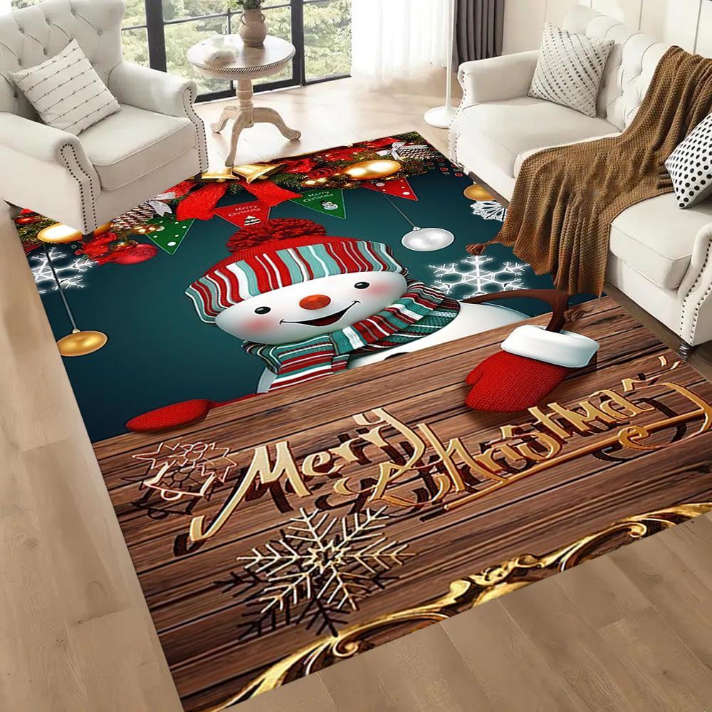 Christmas 323 Carpet Suitable for Playrooms Entryway Hallway Game Room Antislip Carpet Anime Office Decor Spiritual Gift