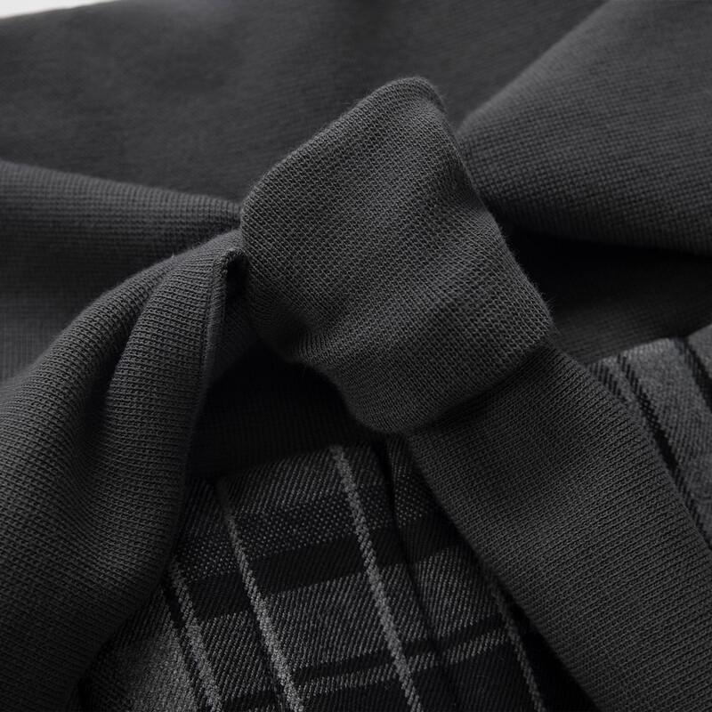 unifree Женская мини-юбка в клетку, пэчворк, плиссированная