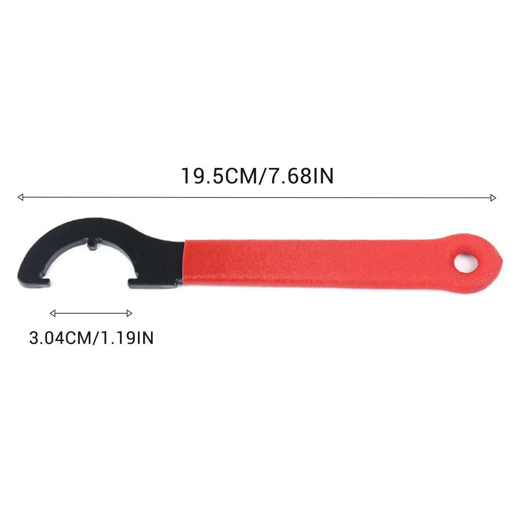 Survival Nut Wrench C-Shape Tool Wrench 1/4 Inch Durable Metal Alloy For Outdoor Emergency