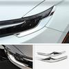 Для Honda CR-V CRV 2023 2024 Хромированная накладка на ресницы передней фары