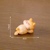 Adorable Resin Fat Cat Figurine Blind Box Cute Cartoon Miniature Animal Decor