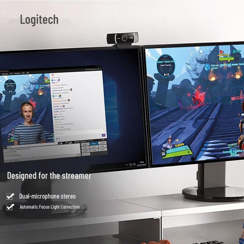 Logitech C922 Pro 1080p Streaming Webcam