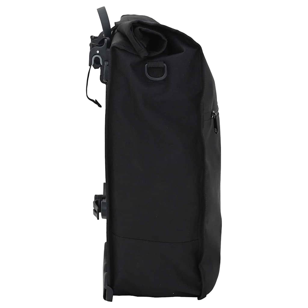 Bicycle Rear Rack Bag Black 34 x 16 x 59 cm Polyester