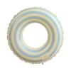 Children's and Adult Crystal Inflatable Swimming Ring with Double Airbag, Underarm Support, and Thickened Single Layer Design