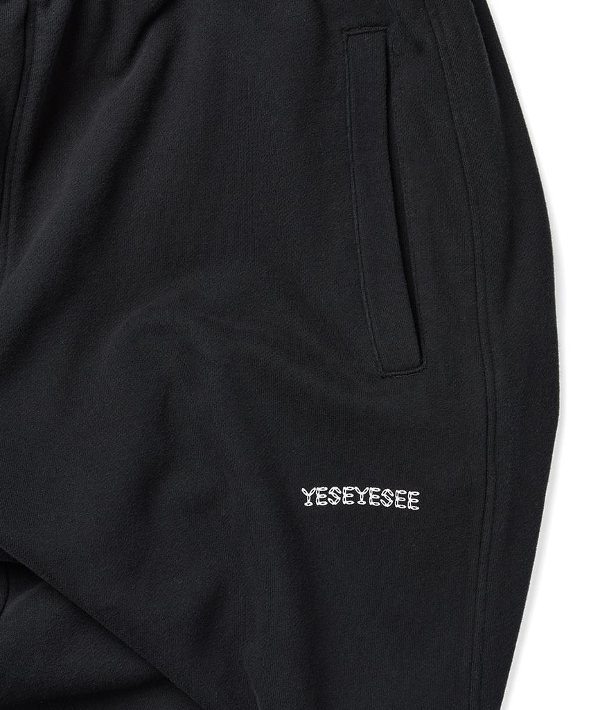 YESEYESEE Прямые спортивные штаны с логотипом C Черный