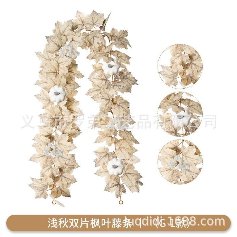 Artificial Maple Vine Decor Festival Thanksgiving Halloween Wedding Home Photography