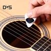 2 In 1 Guitar Tuner And Guitar Pick Digital Guitar Pick with LED Screen Display Guitar Pick Plectrum with 12 Equal Temperaments Musical Note