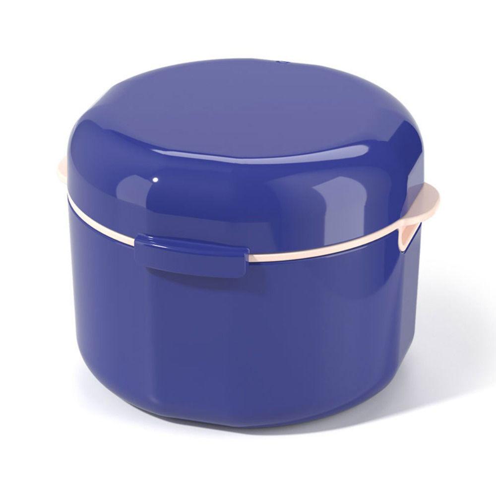 Retainer Unisex Denture Storage False Tooth Bath Case Travel Washing Storage Braces Storage Box