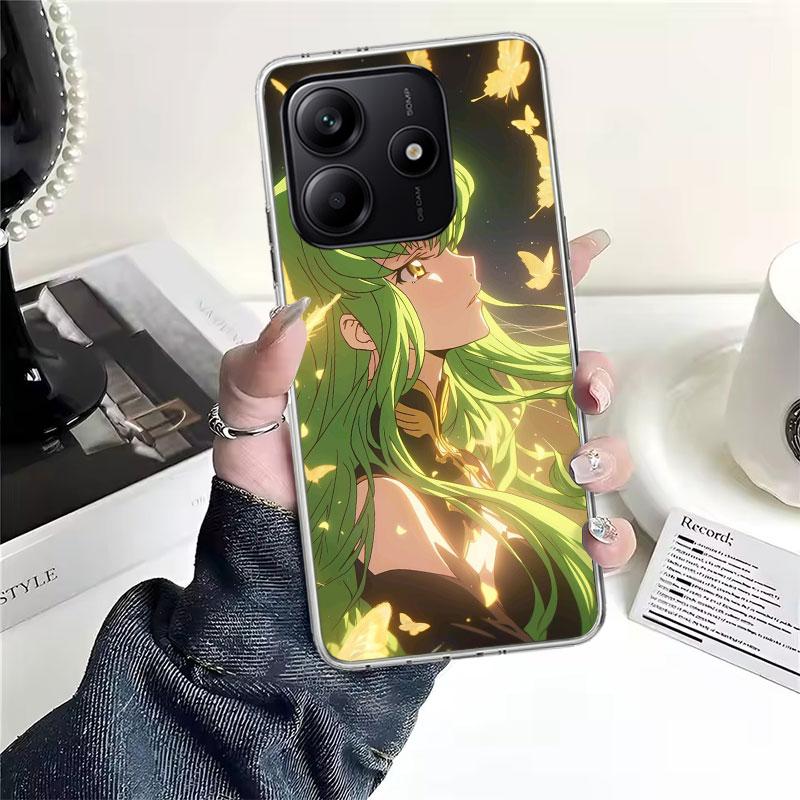 Мягкий чехол для телефона Code Geass для Xiaomi Redmi Note 15 14 14S 13 12 Pro Plus 12S 11 11S 11E 10 10S 11T 5G Fundas Coque Redmi