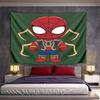 Iron Spider Marvel Superhero Tapestry Wall Hanging Retro Comic Decor for Bedroom Living Room Man Cave Cool Gift