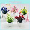 Plastic Lilac Plant Pot For Home Office Decoration With Realistic Design For Indoor And Outdoor Use