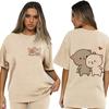 Bubu Dudu EU Size Tops Cute Manga Tee Shirt Women Men Funny Tshirt Graphic Casual T Shirt Y2k Streetwear Cartoon Gothic Clothes