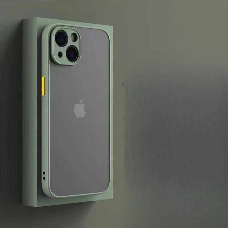 Applicable To Apple 16 Mobile Phone Case IPhone 15 XR Color 15 Pro Grinding Pro Max Sand X Protection 11 Protection 14 Set 13