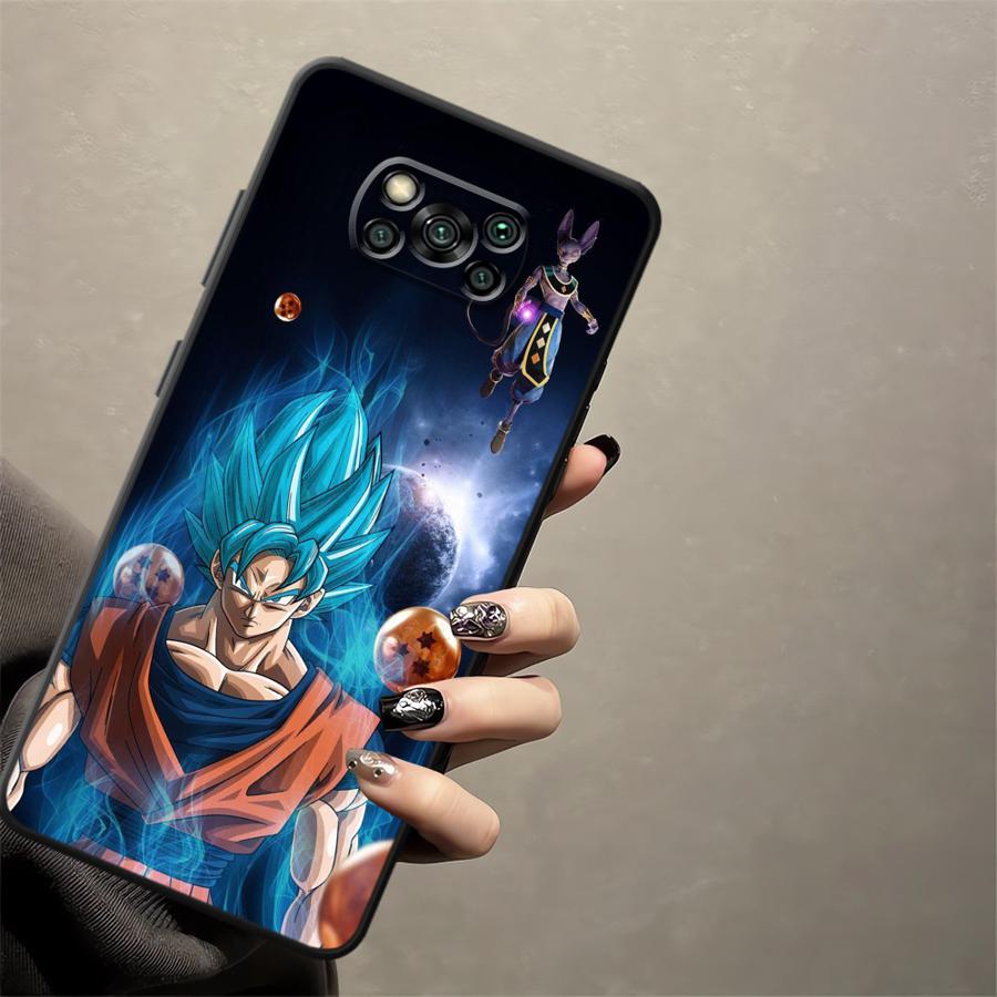 Чехол для телефона Funda для Xiaomi Poco F8 C75 M5 C71 X3 X4 X5 X7 Pro M3 M4 M7 Pro F1 C61 F3 C50 Крутой Dragon Ball