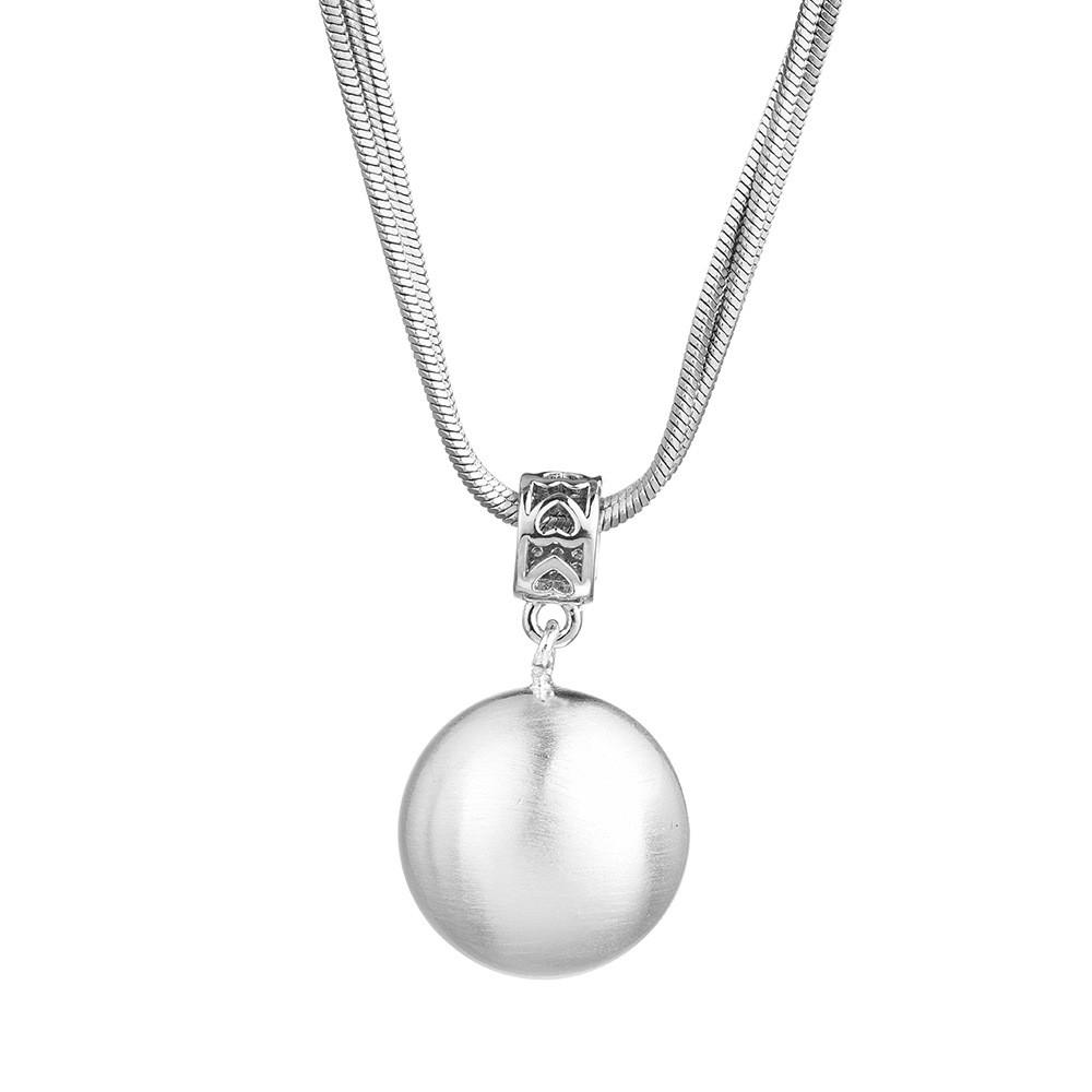 Elegant Pearl Necklace For Women With Luxurious Geometric Design And Crystal Pendant