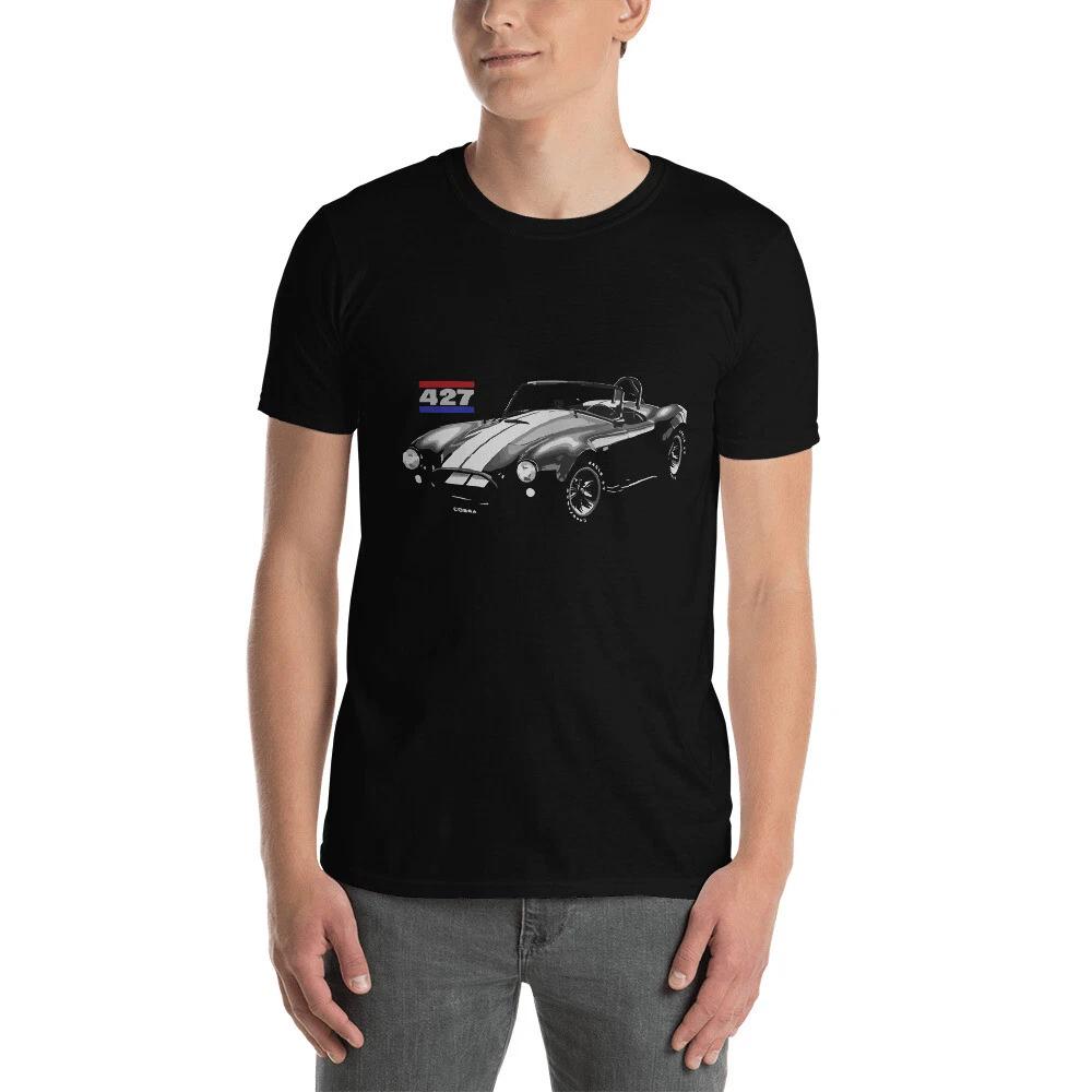 Унисекс футболка с коротким рукавом Shelby Cobra 427 Muscle Car