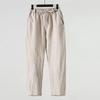 Summer Linen Men's Pants Loose-fit Cotton Linen 9/10 Casual Pants Men's Fabric