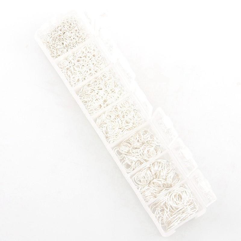 Набор инструментов для фурнитуры для ювелирных изделий, открытое кольцо для прыжка/застежка-лобстер/хвостовая цепочка/зажимная пряжка/комплект для хранения/крючки для сережек/для изготовления ювелирных изделий своими руками