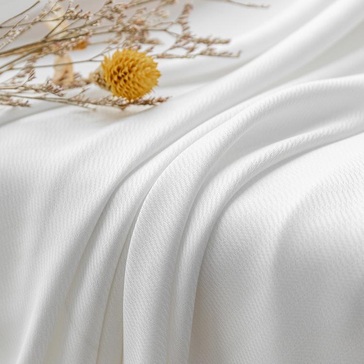 Устойчивые к царапинам занавески для балкона Phantom Light Luxury White - полупрозрачные и утолщенные для спален и эркеров