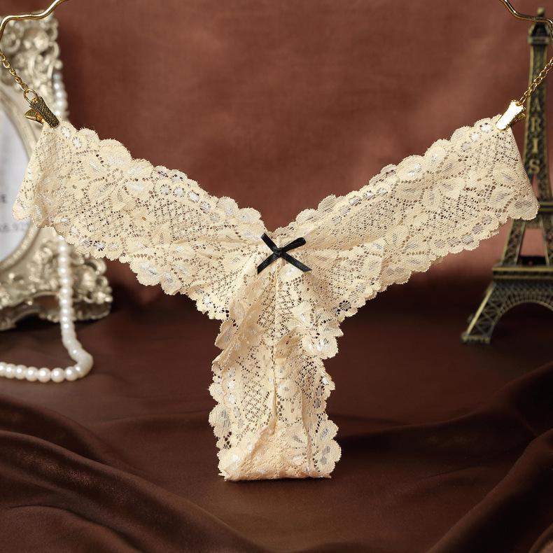 Соблазнительные кружевные стринги с заниженной талией для женщин