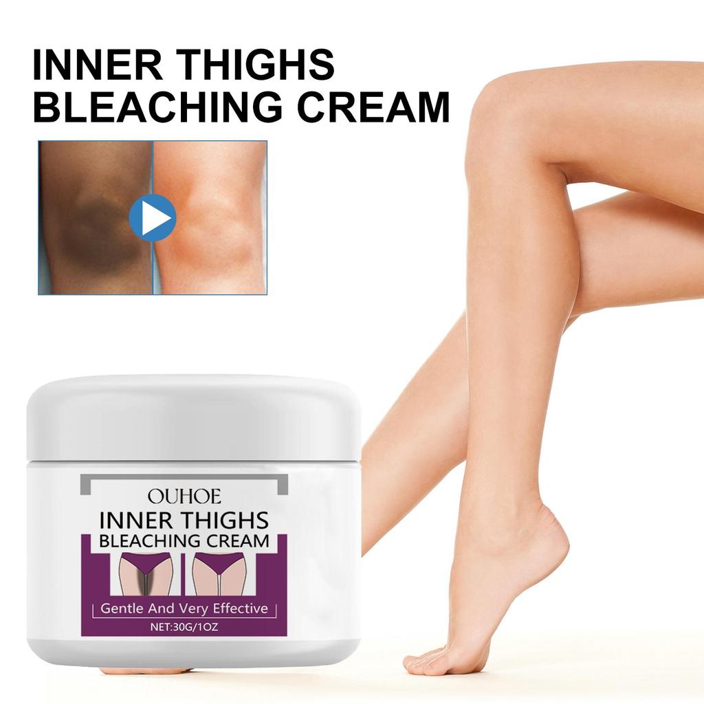 OUHOE Thigh Brightening Moisturizing Cream Hydrating & Radiant Cream for Underarms, Thighs, Knees & Joints 30g