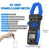 BTMETER BT-580P, 1-фазный/3-фазный накладной измеритель мощности для систем отопления, вентиляции и кондиционирования воздуха (Кондиционер) и электрические измерения, одобрено CE.