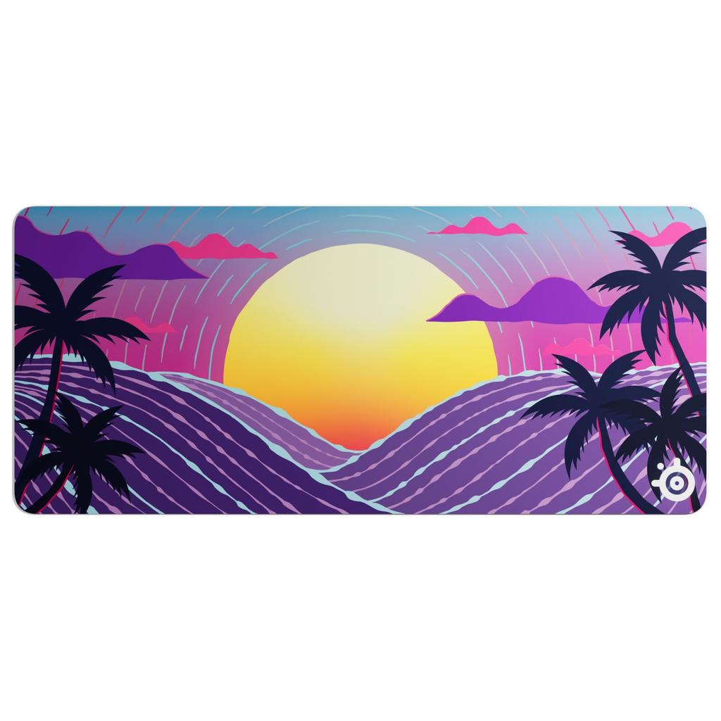 SteelSeries QcK XXL Gaming Mousepad Neon Sunset 63472