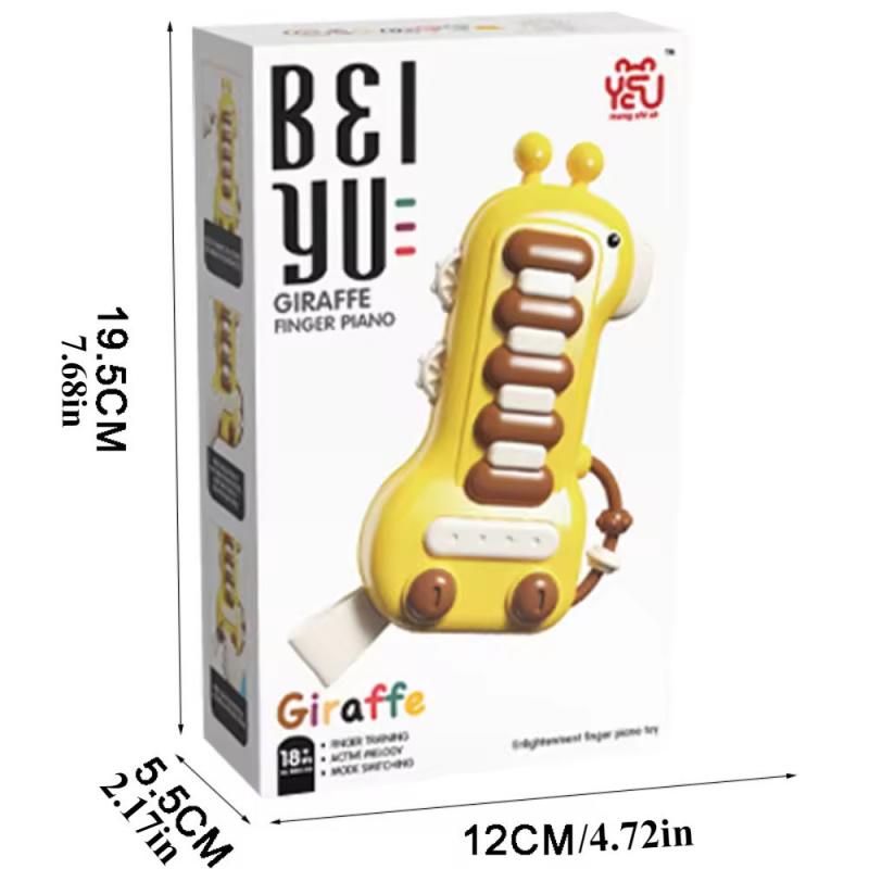 Милая электрическая игрушка-олень гитара со светом и музыкой многофункциональные музыкальные инструменты игрушки для раннего развития для детей