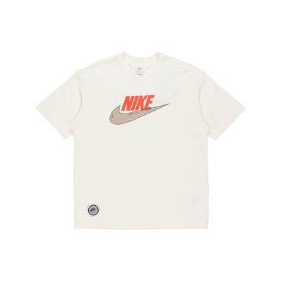 Sportswear Tee M2z Purpose Leisure Sports Round CollarLetter Print Short Sleeve Men's Beige/White DJ1340-902